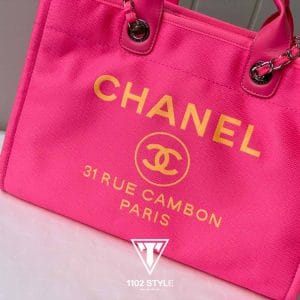 Túi xách Chanel nữ phiên bản hồng hot 2022 - Ảnh 3