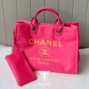 Túi xách Chanel nữ phiên bản hồng hot 2022 - Ảnh 2
