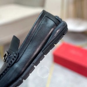 Giày Moca Salvatore Ferragamo nam da thật hàng hiệu cao cấp - Ảnh 6
