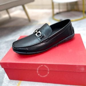 Giày Moca Salvatore Ferragamo nam da thật hàng hiệu cao cấp - Ảnh 3