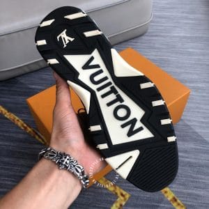 Giày thể thao nam Louis Vuitton màu đen họa tiết Monogram - Hình ảnh 9
