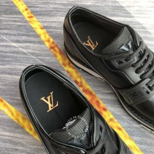 Giày thể thao nam Louis Vuitton màu đen họa tiết Monogram - Hình ảnh 8