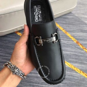 Giày tây Salvatore Ferragamo nam da hàng hiệu cao cấp - Ảnh 5