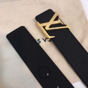 Dây lưng Louis Vuitton da sần họa tiết monogram hàng hiệu - Ảnh 5