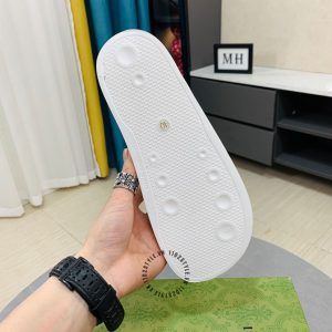 Dép Gucci nam kiểu dáng quai ngang hàng hiệu giá tốt - Hình ảnh 9