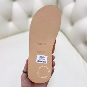 Dép nam Hermes màu cam rep 1:1 chính hãng 1102 STYLE Luxury - Ảnh 9