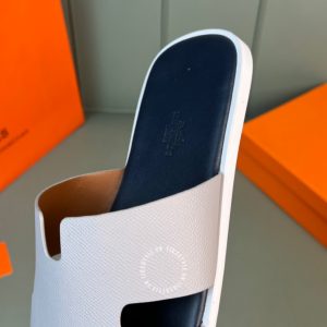 Dép Hermes nam màu tím hàng hiệu 1102 STYLE Luxury - Hình ảnh 7