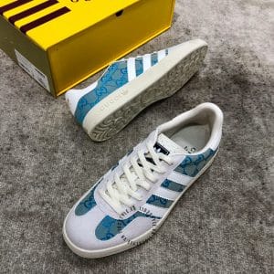 Giày Gucci Sneaker thể thao nam phối màu xanh trắng giá tốt - Hình ảnh 5