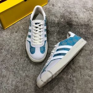 Giày Gucci Sneaker thể thao nam phối màu xanh trắng giá tốt - Hình ảnh 2