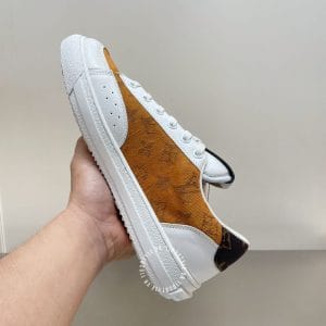 Giày LV Sneakers Louis Vuitton nam màu trắng phối cam - Hình ảnh 6
