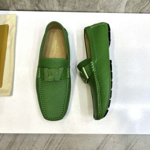 Giày Louis Vuitton nam hàng hiệu màu xanh nổi bật - Ảnh 5
