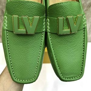 Giày Louis Vuitton nam hàng hiệu màu xanh nổi bật - Ảnh 7