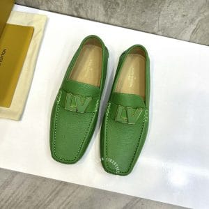 Giày Louis Vuitton nam hàng hiệu màu xanh nổi bật - Ảnh 3