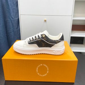 Giày cao cấp nam LV Sneakers màu trắng họa tiết Monogram - Ảnh 8