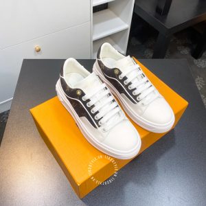 Giày cao cấp nam LV Sneakers màu trắng họa tiết Monogram - Ảnh 2