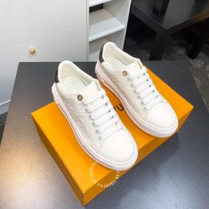 Giày cao cấp LV Sneakers màu trắng họa tiết Monogram - Ảnh 2