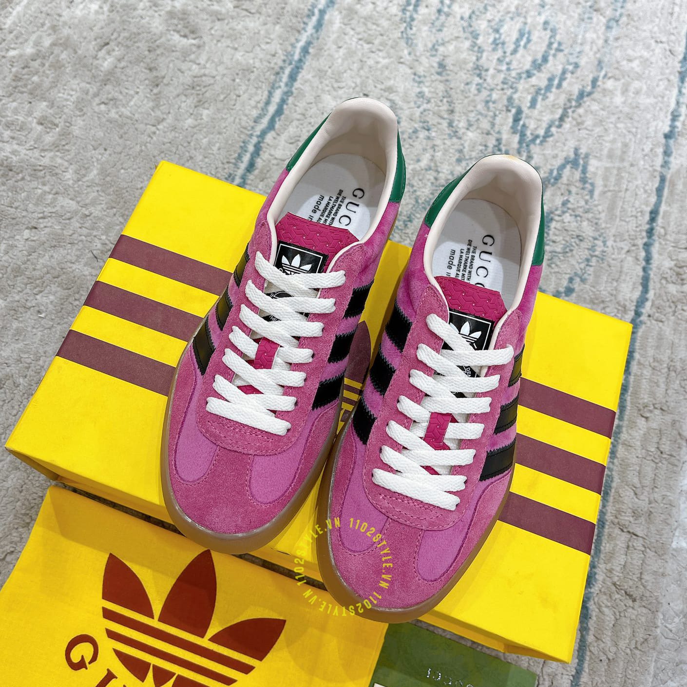 Giày da nam hàng hiệu Gucci
