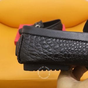 Giày Moca Salvatore Ferragamo nam đen da xịn hàng hiệu giá tốt - Ảnh 7
