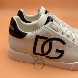 Giày thể thao nam Dolce & Gabbana màu kem trắng cao cấp - Hình ảnh 6