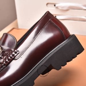 Giày Salvatore Ferragamo màu nâu đế đen - Hình ảnh 6