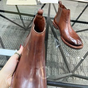 Giày Gucci cổ cao bo chun hàng hiệu cao cấp - Ảnh 4