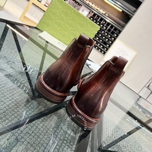 Giày Gucci cổ cao bo chun hàng hiệu cao cấp - Ảnh 7