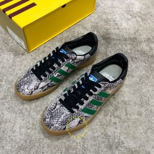 Giày Gucci Sneaker nam phối màu họa tiết da rắn rep 1:1 authentic - Hình ảnh 4