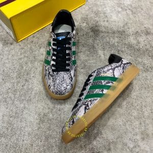 Giày Gucci Sneaker nam phối màu họa tiết da rắn rep 1:1 authentic - Hình ảnh 2