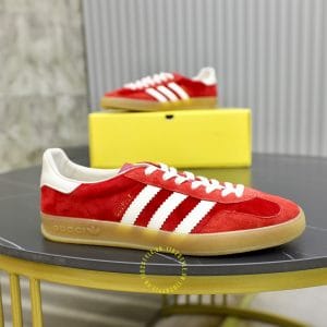 Giày Gucci Sneaker thể thao nam màu đỏ đế logo nổi - Hình ảnh 6