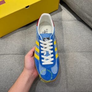 Giày Gucci Sneaker thể thao nam xanh biển phối màu - Hình ảnh 5