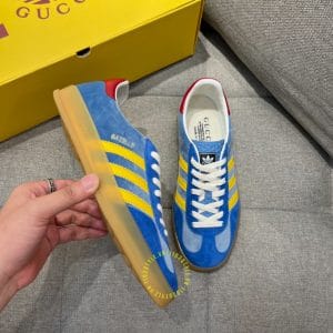 Giày Gucci Sneaker thể thao nam xanh biển phối màu - Hình ảnh 3