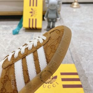 Giày Gucci Sneaker thể thao nam phối màu nâu Monogram - Hình ảnh 7