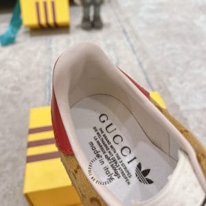 Giày Gucci Sneaker thể thao nam phối màu nâu Monogram - Hình ảnh 9