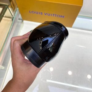 Giày Penny Loafer Louis Vuitton nam đen da bóng hàng hiệu - Ảnh 8