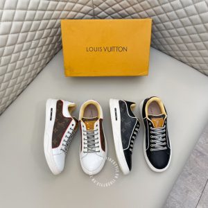Giày hàng hiệu nam LV Sneakers màu trắng họa tiết Monogram - Ảnh 9