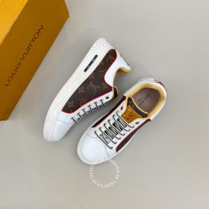 Giày hàng hiệu nam LV Sneakers màu trắng họa tiết Monogram - Ảnh 2