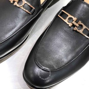 Giày Salvatore Ferragamo nam đế vuông sang trọng - Ảnh 6