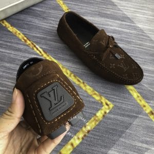 Giày Louis Vuitton Moca nâu phiên bản cao cấp - Ảnh 8