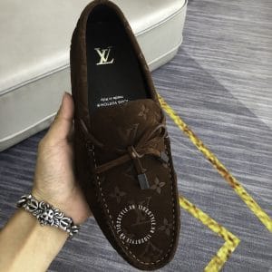 Giày Louis Vuitton Moca nâu phiên bản cao cấp - Ảnh 3
