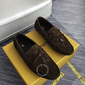 Giày Louis Vuitton Moca nâu phiên bản cao cấp - Ảnh 2