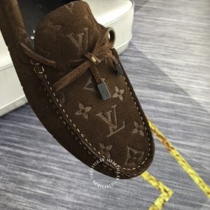 Giày Louis Vuitton Moca nâu phiên bản cao cấp - Ảnh 6