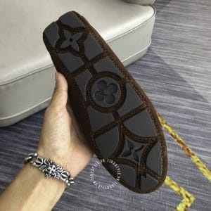 Giày Louis Vuitton Moca nâu phiên bản cao cấp - Ảnh 9