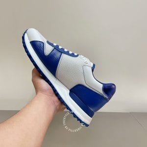 Giày thể thao LV Sneakers nam màu trắng phối xanh dương hot hit - Ảnh 7