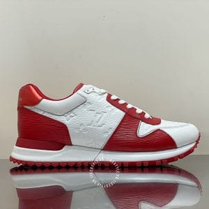 Giày thể thao LV Sneakers màu trắng - đỏ cực nổi bật - Hình ảnh 7