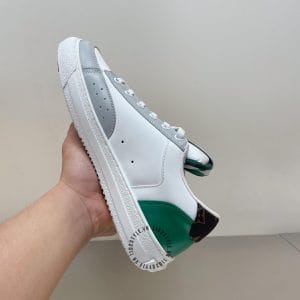 Giày Louis Vuitton hàng hiệu sneaker phối màu trắng ghi xanh - Ảnh 7