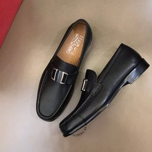 Giày Loafer Salvatore Ferragamo nam công sở màu đen - Ảnh 2