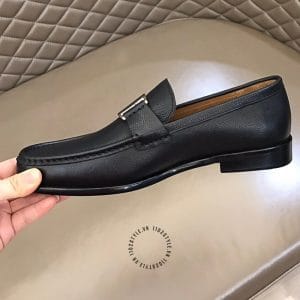 Giày Loafer Salvatore Ferragamo nam công sở màu đen - Ảnh 7