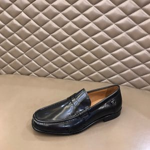 Giày lười hàng hiệu Salvatore Ferragamo màu đen da bóng - Ảnh 6