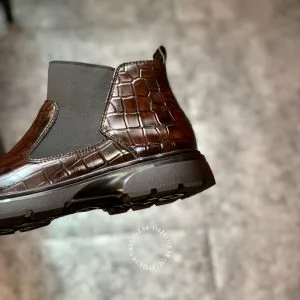 Giày Louis Vuitton cổ cao bo chun phong cách Hàn Quốc - Hình ảnh 6