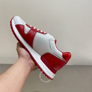 Giày thể thao LV Sneakers vip trắng phối đỏ nổi bật - Ảnh 8